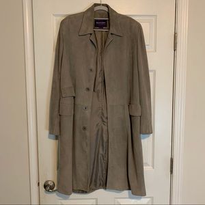 Ralph Lauren Purple Label Super Soft Suede Coat